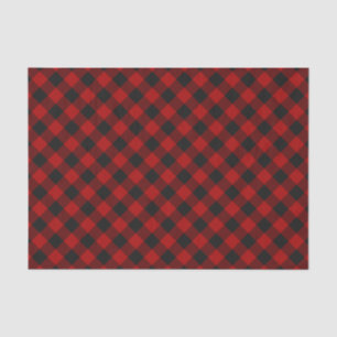 MacGregor Rob Roy Buffalo Kariert Red Tartan Seidenpapier