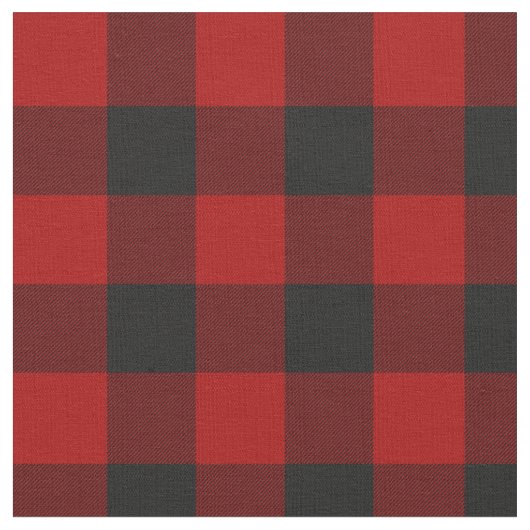 MacGregor | Rob Roy | Buffalo Kariert Red Tartan Stoff (Nahaufnahme)