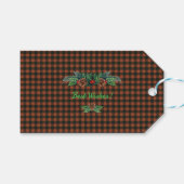 MacGregor Rob Roy Clan Tartan Geschenkanhänger (Vorderseite (Horizontal))