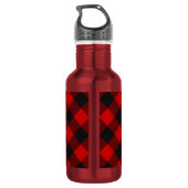 MacGregor Rob Roy Tartan Edelstahlflasche (Rückseite)