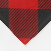 MacGregor Rob Roy Tartan Fleece Blanket (Ecke)