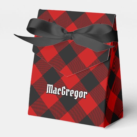 MacGregor Rob Roy Tartan Gevor Box Geschenkschachtel (Vorderseite)