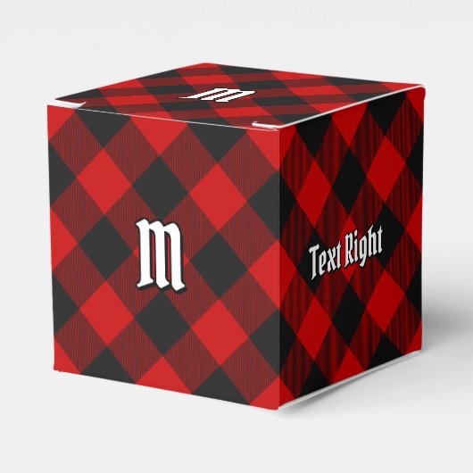 MacGregor Rob Roy Tartan Gevor Box Geschenkschachtel (Vorderseite)