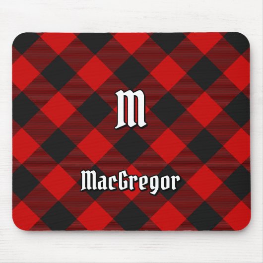 MacGregor Rob Roy Tartan Mouse Pad Mousepad (Vorne)