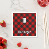 MacGregor Rob Roy Tartan Napkins Serviette (Beispiel)