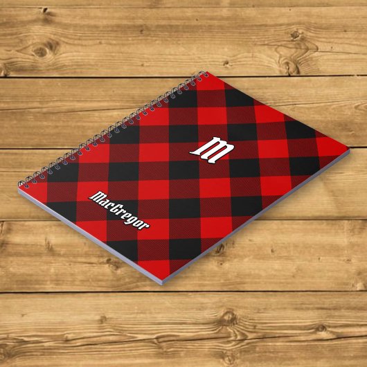 MacGregor Rob Roy Tartan Notebook Notizblock