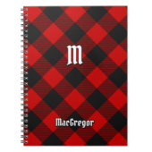 MacGregor Rob Roy Tartan Notebook Notizblock (Vorderseite)