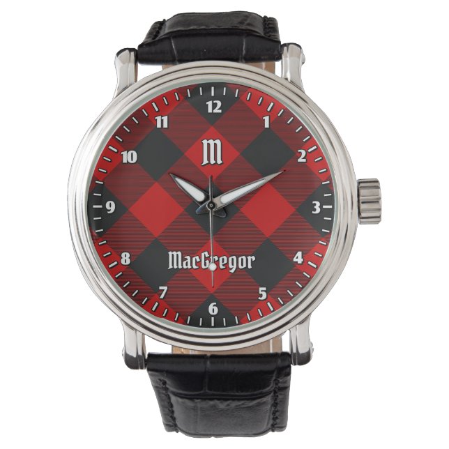 MacGregor Rob Roy Tartan Watch Armbanduhr (Vorderseite)