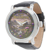 MacGregor schottischer Clan Armbanduhr (Schrägansicht)