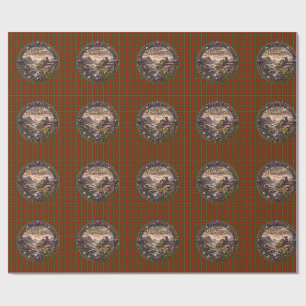 MacGregor-Schottischer-Clan-Tartan Geschenkpapier