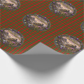 MacGregor-Schottischer-Clan-Tartan Geschenkpapier (Ecke)