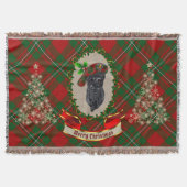 MacGregor Scottie Dog Christmas Decke (Vorderseite)
