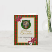MacGregor Scottish Clan Tartan & Crest Karte (Vorderseite)