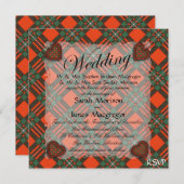 Macgregor Scottish Clan tartan - Kariert Einladung (Vorne/Hinten)