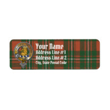 MacGregor Tartan & Abzeichen
