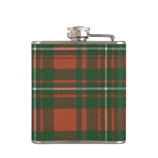 MacGregor Tartan & Abzeichen Flachmann (Rückseite)