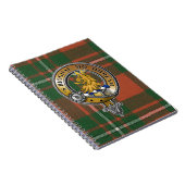 MacGregor Tartan & Abzeichen Notizblock (Rechte Seite)