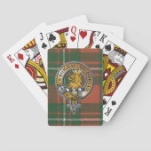 MacGregor Tartan & Abzeichen Spielkarten (Rückseite)