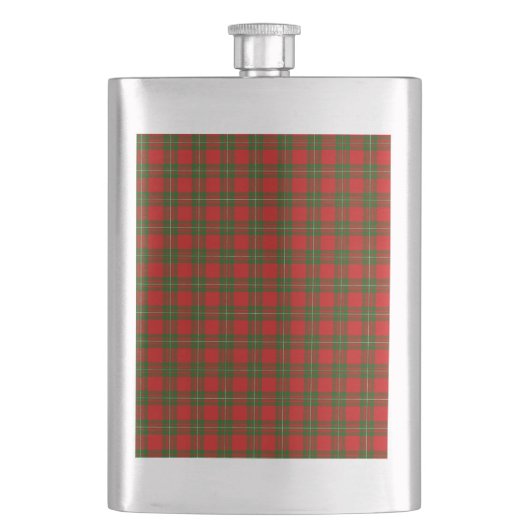 MacGregor Tartan Flachmann (Vorderseite)