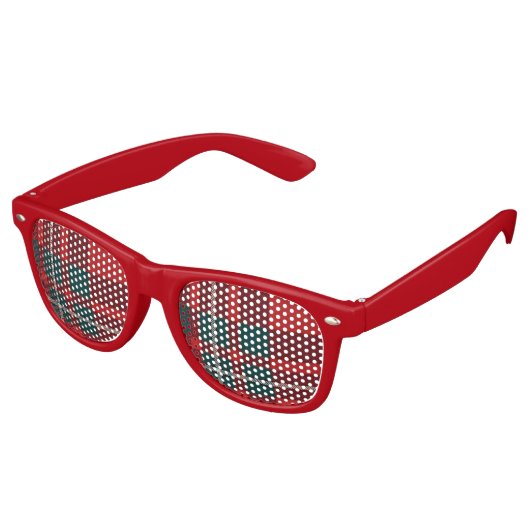 MacGregor Tartan Fun Glasses Red Sonnenbrille (Schrägansicht)