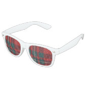 MacGregor Tartan Fun Glasses White Partybrille (Schrägansicht)