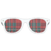 MacGregor Tartan Fun Glasses White Partybrille (Vorderseite)