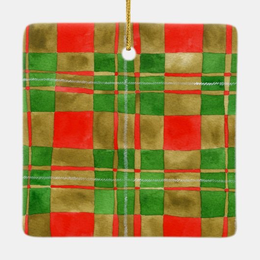 MACGREGOR TARTAN Keramik Keramikornament (Rückseite)