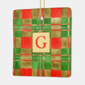 MACGREGOR TARTAN Keramik Square Ornament + Ursprün (Links)