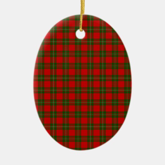 MacGregor Tartan Keramikornament (Vorne)