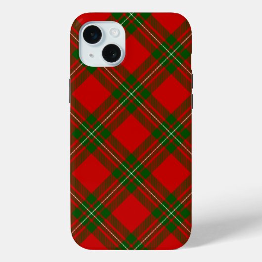 MacGregor Tartan rot kariert Case-Mate iPhone Hülle (Rückseite)