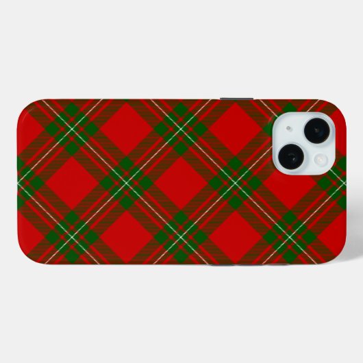 MacGregor Tartan rot kariert Case-Mate iPhone Hülle (Rückseite (Horizontal))