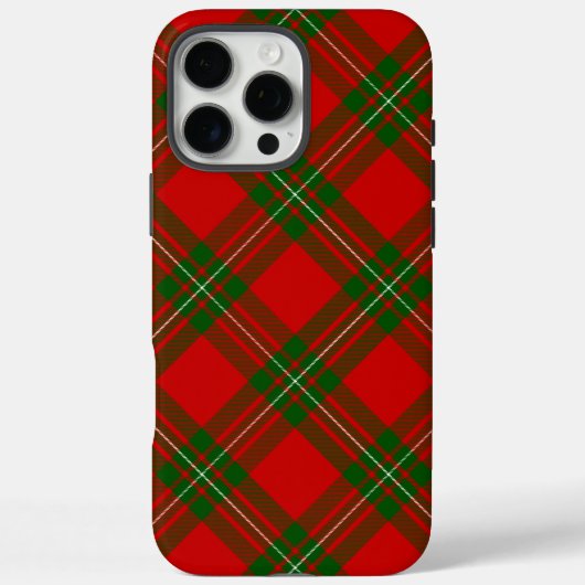 MacGregor Tartan rot kariert Case-Mate iPhone Hülle (Rückseite)