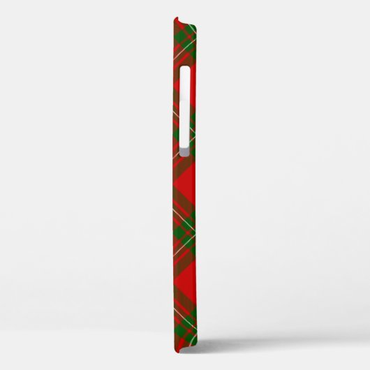 MacGregor Tartan rot kariert Case-Mate iPhone Hülle (Rückseite / Links)