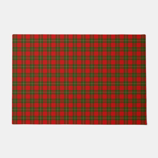 MacGregor Tartan rot kariert Fußmatte (Vorderseite)