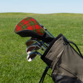 MacGregor Tartan rot kariert Golf Headcover (In SItu)
