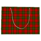 MacGregor Tartan rot kariert Große Geschenktüte (Rückseite)