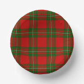MacGregor Tartan rot kariert Pappteller (Vorderseite)
