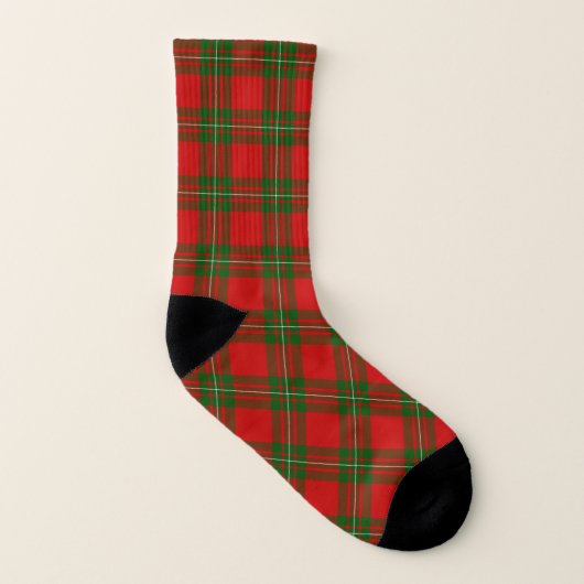 MacGregor Tartan rot kariert Socken (Links - Innen)