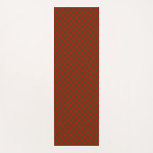 MacGregor Tartan rot kariert Yogamatte (Vorderseite)