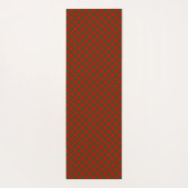MacGregor Tartan rot kariert Yogamatte (Rückseite)