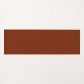 MacGregor Tartan rot kariert Yogamatte (Vorderseite (Horizontal))