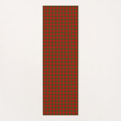 MacGregor Tartan rot kariert Yogamatte (Vorderseite)