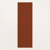 MacGregor Tartan rot kariert Yogamatte (Rückseite)