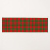 MacGregor Tartan rot kariert Yogamatte (Vorderseite (Horizontal))