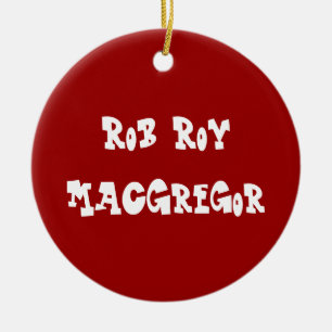 MacGregor Verzierung redigieren Namen Keramik Ornament