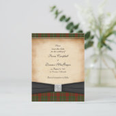 MacGregor von Cardney Wedding Save the Date (Stehend Vorderseite)