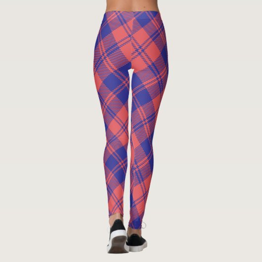 MacGregor von Glengyle Clan Scottish Tartan Tilt Leggings (Rückseite)