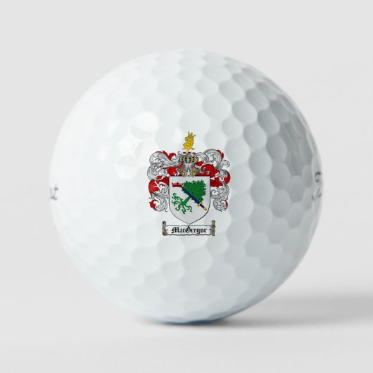 MacGregor-Wappen Golfball (Vorderseite)