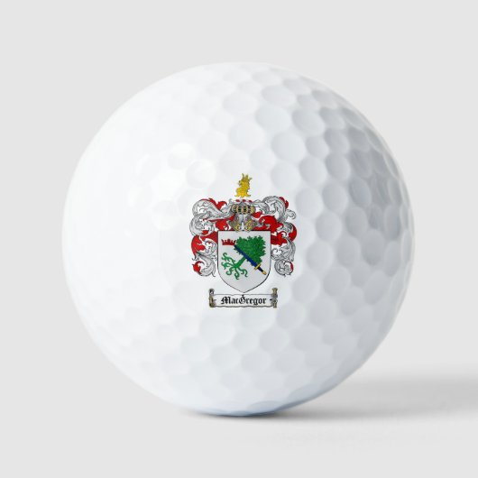 MacGregor-Wappen Golfball (Vorderseite)