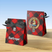 MacGregor Wappen über Rob Roy Tartan Gefälligkeits Geschenkschachtel